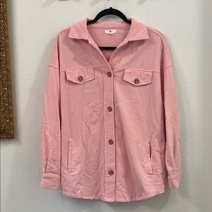 BP Pink Utility Jacket for Women